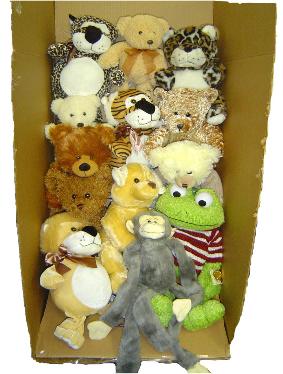 free shipping stuffed animals mix