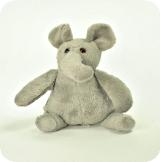 grey stuffed elephant