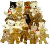 mix teddy bears plush animals